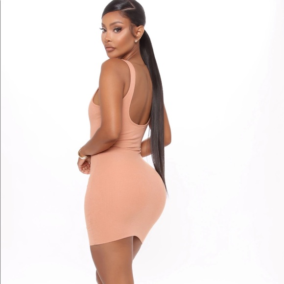 Fashion Nova Dresses & Skirts - SOLD ❌ Fashion Nova Sculpted Ribbed Mini Dress in Marsala